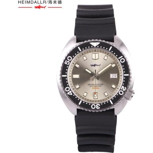 Heimdallr 6309 Mens Mechanical Watch 316l Steel Dive Watches 200m Waterproof NH35 Luxury Brand NH35 Automatic Watch Hot Sale