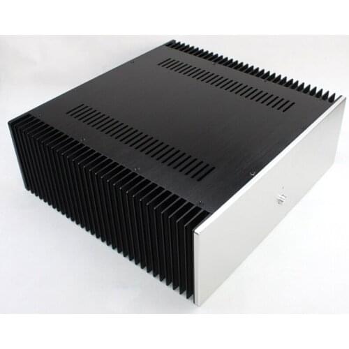 KYYSLB 412*430*150MM DIY Box Amplifier Chassis Enclosure WA67 Full Aluminum Amplifier Case Preamp Class A Amplifier House