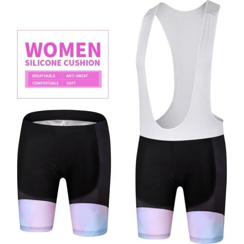 MILOTO 2020 Summer women Bib Shorts ropa ciclismo mujer cycling Pro team Lycra Pants roupa ciclismo 3D Gel pads riding equipment