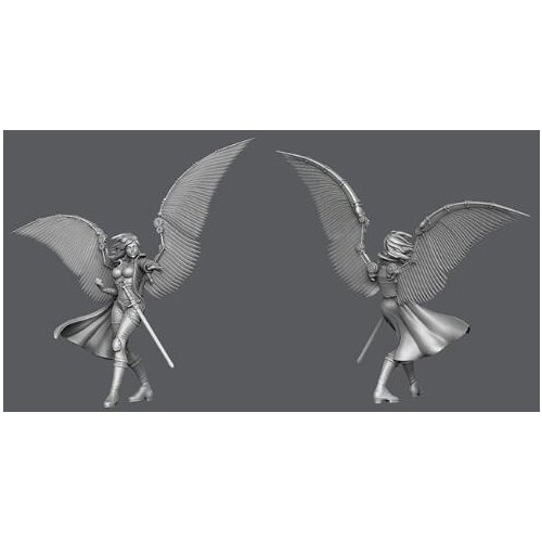 New Unassembled 1/35 KAERIS Kaeris Figure Resin Kit DIY Toys Unpainted kits