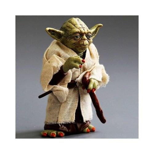 Pokemon Anime Cartoon Master Yoda PVC Figure Collection Model Toys Creative Car And Home Decorations Birthday Toy