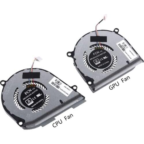 CPU GPU Cooling Fan for Hp ENVY X360 15-DS 15-DR 15-DR0004TX 15-DR0006TX 15-DR0010TX L53542-001