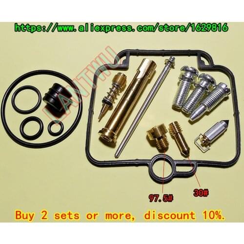 1 set $ 18.5)Bandit250 (GSF250) GJ77A VS/V/Z Mikuni carburetor repair kit Configuration Jet needle (J.N.) and Needle jet (N.J.)
