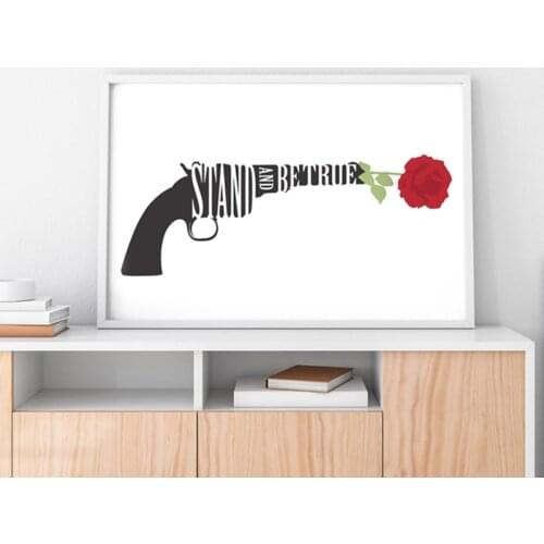 Dark Tower Series Books Painting Canvas Prints Stephen King Literature Wall Art Pictures Study Creative Poster Study Home Decor