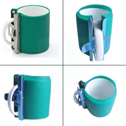 3D Sublimation Silicone Mug Wrap Green Heat Press 11OZ Fixture Mugs Cup Heat-resistant For Printing Clamp L9G6