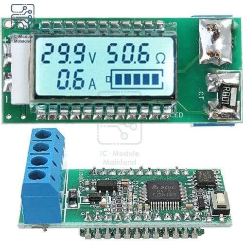 18650 26650 LCD Lithium Battery Tester li ion Cell LCD Digital Dispay Cell Resistance Voltage Capacity Current LCD Tester