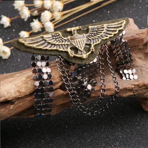 Military Badge Aviation Navigation Pilot Badge Classic Uniform Brooch Pin Eagle Medal For Men And Women Kids Jewelry Gift