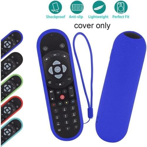 1PC Remote Control Covers For SKY Q Shockproof Protective Case Compatible Touch And Non-Touch Skin-Friendly With Hand Loop