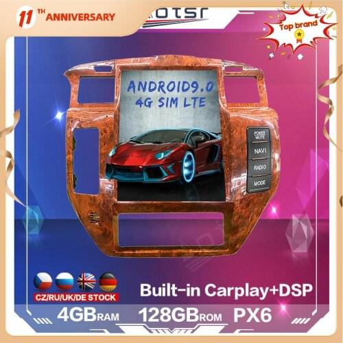 128GB Tesla Android Car Multimedia Radio For NISSAN PATROL 5 Y61 Player Auto GPS Navigation Car Stereo DSP Carplay 4G SIM