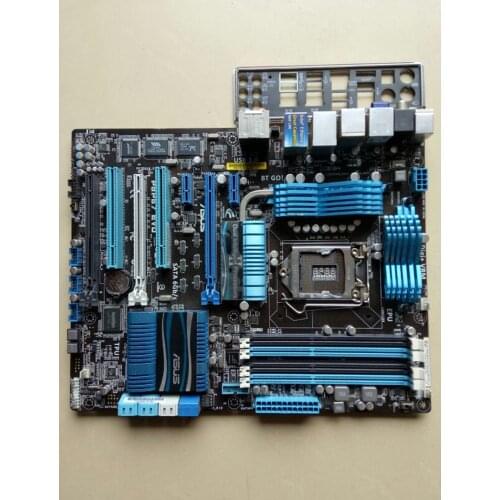 Used,for Asus P8P67 EVO Desktop Motherboard P67 Socket LGA 1155 i3 i5 i7 DDR3 32G SATA3 USB3.0