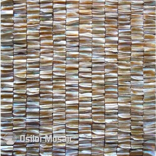 Free shipping 100% Chinese freshwater shell mother of pearl mosaic tile for interior house decoration wall tile