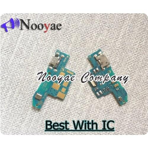 For ZTE Blade A602 A320 USB Dock Charger Charging Port Connect Connector Flex Cable Microphone IC ; 10pcs/lot
