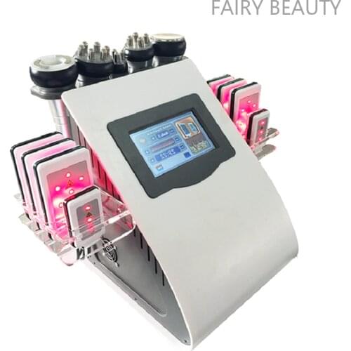2020 hot sell 6 in 1 Vacuum Lipo Ultrasonic Cavitation RF Slimming massage Machine for spa