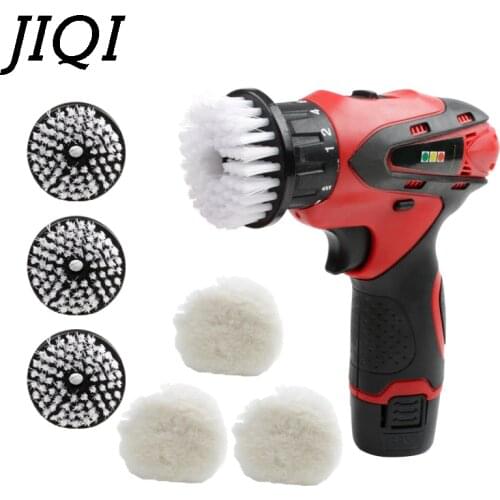 JIQI Handheld Shoe Leather Shiner Cleaner Automatic Shine Shoes Cleaning Brush Washer Car Paint Care Polishing Machine