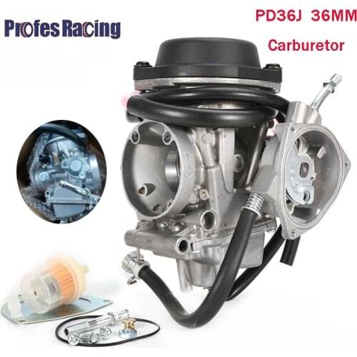 Motorcycle PD36J 36mm Carburetor Carburador Vacuum Throttle Case Cover Rubber Gasket For Kawasaki KFX400 ATV Quad