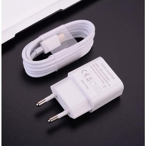 For Samsung Galaxy S7 Edge S8 S20 FE A50 A42 5V 2A Wall Charger adapter Type C Micro USB Cable For Huawei Honor 9X 9A 8C 20 lite