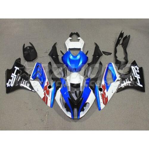 New ABS whole Motorcycle Fairings Kit Fit For BMW S1000RR 2017 2018 17 18 Bodywork Set Custom Blue Red