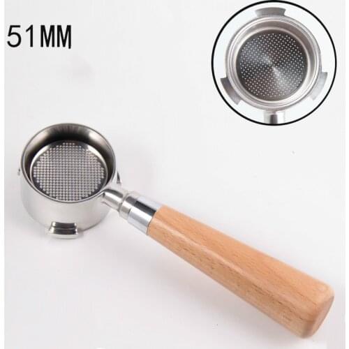 New Bottomless coffee Portafilter for Delonghi EC680 / EC685 filter 51 mm replacement filter basket coffee accessories