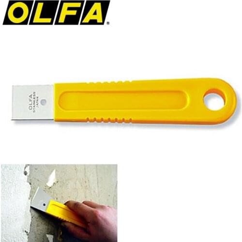 Olfa SCR-S 25mm Multi-Purpose Disposible Scraper Paint Sharp Edged Tool Stainless Steel Wall Scraper,Glass Hood Cleaning Tool