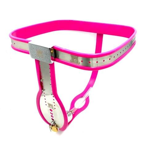 T Style Stainless Steel Male Chastity Belt Metal Underwear Bdsm Bondage Lock Cock Cage Chastity Device Cbt Sex Toys for Men