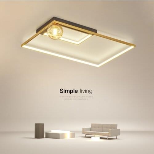 Modern LED Chandelier Lights Round Shape For Bedroom Living Room Kichen Mounted Acrylic Lighting Fixtures Luminaria Lustre