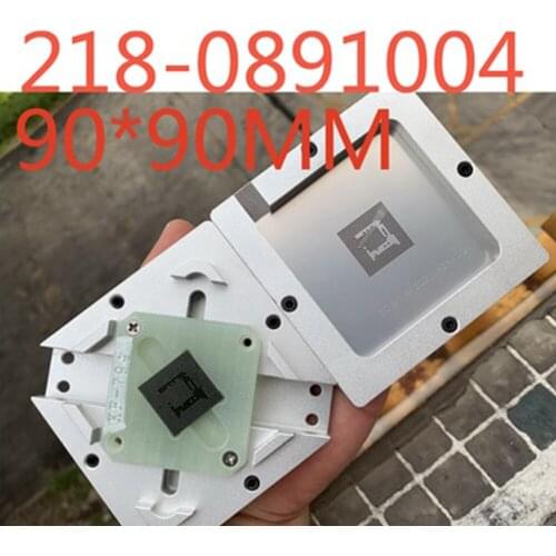 BGA Stencil And Reballing Kit Station For 218-0891004 Direct Heating 80*80 90*90 Stencils Template Repair Tools Accessories