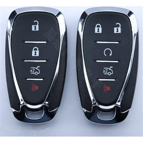 DAKATU 4/5 Button Smart Remote Car Key Shell Cover Fob For Chevrolet Cruze Malibu XL volando camaro Replacement Smart Shell