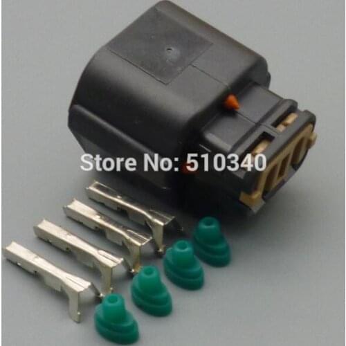 1set 4pin female Waterproof car equipped with an oxygen sensor connector plug connector terminal