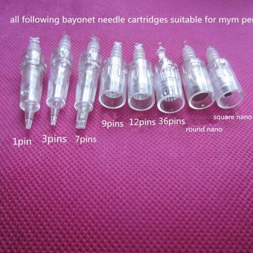 10pcs/lot microneedles for auto derma pen device/cartridge micro needles for derma pen/ BAYONET/Stretch marks Wrinkle remover