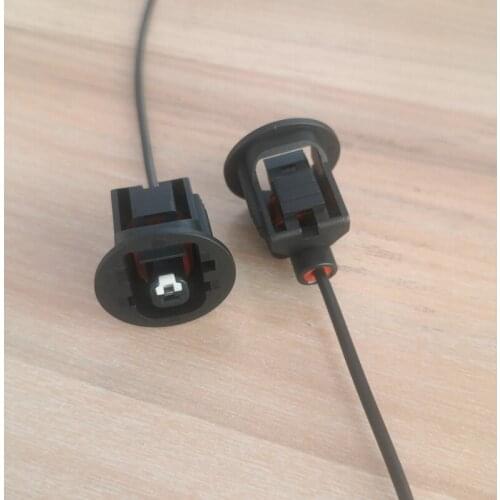 5/10/20/50/100pcs/lot 1-Way 1 Pin Oil Pressure Sensor Connector Plug With Wire Cable Pigtial For Toyota Honda 90980-11363