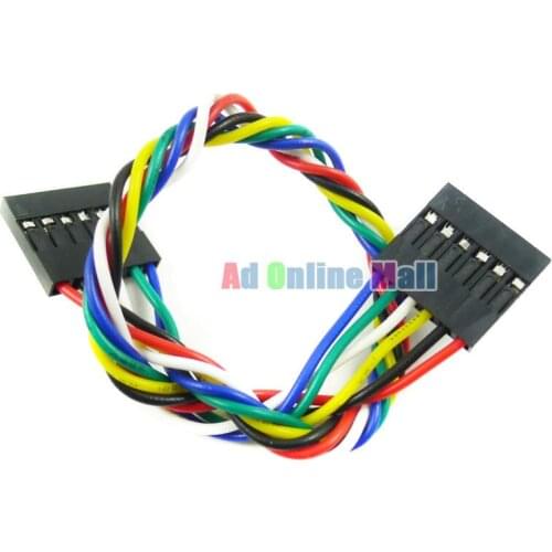 6P 20CM 2.54mm Pitch Dupont Cable Wire