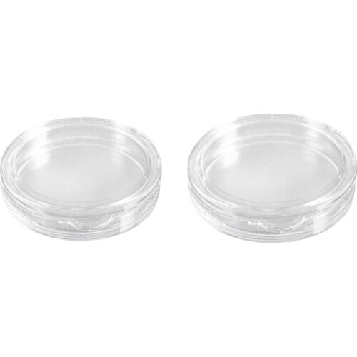 Promotion! 20 Pcs Small Round Transparent Plastic Coin Capsules Box, 10 Pcs 26Mm & 10 Pcs 3m