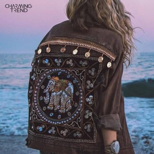 Женские черные куртки Charmingtrend China At AliExpress