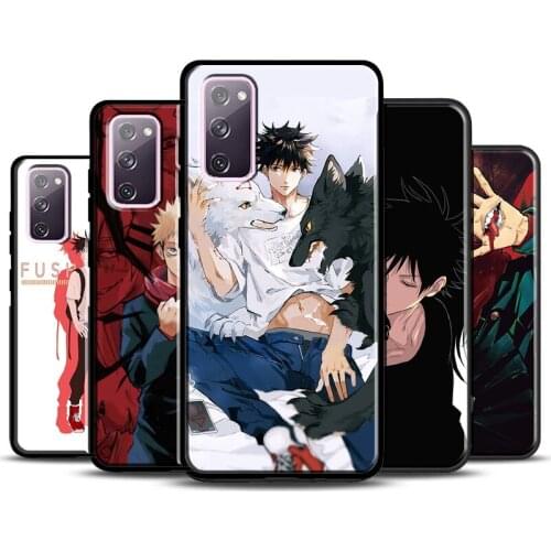 Jujutsu Kaisen Yuji Itadori Fushiguro Megumi Case For Samsung Galaxy S20 FE S10 S8 S9 Plus Note 10 Plus Note 20 Ultra S21 Cover