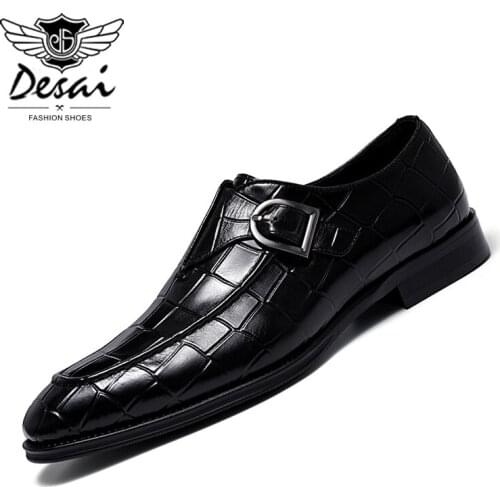 DESAI Men's Suede Shoes