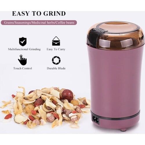 Electric Coffee Grinder Kitchen Salt Pepper Grinder Powerful Bean Spices Nut Seed Coffee Bean Grind Kitchen Tools