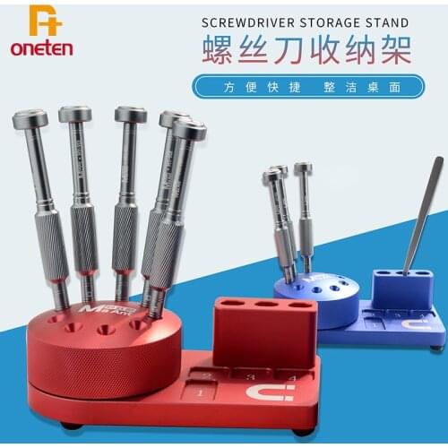 MaAnt Multifunctional screwdriver holder tool storage box component finishing parts box desktop storage rack