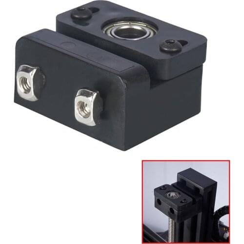 Z axis Lead Screw Fixing Block Plastic Blocks 3D Printer Lead Screw fix mount For CR-10/CR-10S Ender 3 Z-Rod Bearing Holder