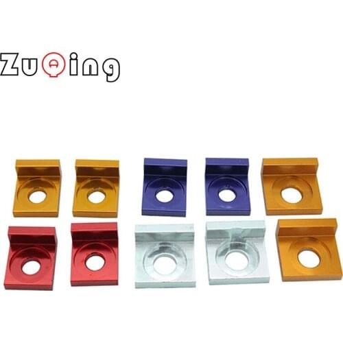 Motorcycle 4 Color Pit Dirt Bike CNC Alloy Chain Axle Tensioner Adjuster Block For ATV Quad Buggy Go Kart Motocross
