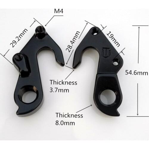 5pcs MTB road Bicycle Gear Derailleur Hanger dropout Cycling transmission Rear hook For Focus Hanger Various Brand RA-TS 451236