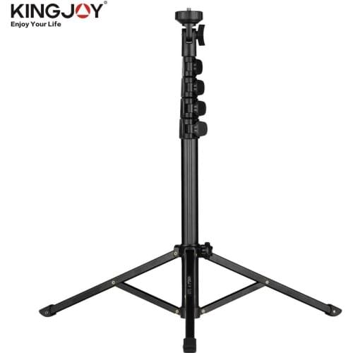 Kingjoy Photography Video Tripod Live Aluminum Alloy 1/4in Screw for Camera Smartphone Video Light FL019 Tripod