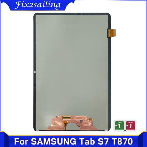 11.0" For Samsung Galaxy Tab S7 LCD Display Touch Screen Digitizer lcd Panel Assembly For Samsung Tab s7 SM-T870 T875 T876B lcd