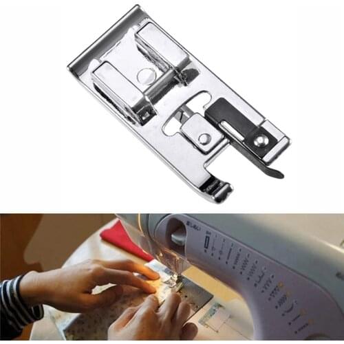 1PC Overlock FOOT - Overcast Overedge Overlocking Domestic Sewing Machines Vertical Presser Snap on Sewing Equipment Accessories