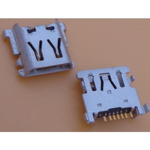 5pcs/lot Micro USB Jack for OPPO N3 N5207 N5209 OPPON3 Charging Socket Port Connector,charging port USB plug dock power 7 pin