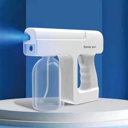 Electric Wireless Disinfection Sprayer Handheld Portable USB Rechargeable Nano Atomizer Home Disinfection Steam Spray Gun 300ml