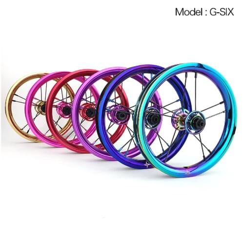 GIPSY G-SIX BiKE 12-inch Colorful Wheels Childrens Bicycle Wheels