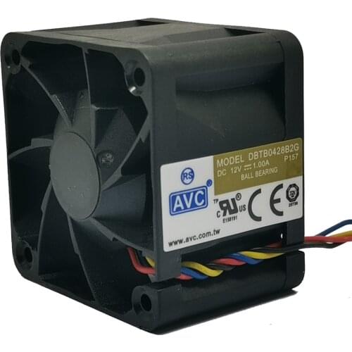 New and original AVC 4028 12V 1.00a dbtb0428b2g 4cm violent booster server power fan T2 PWM Fan