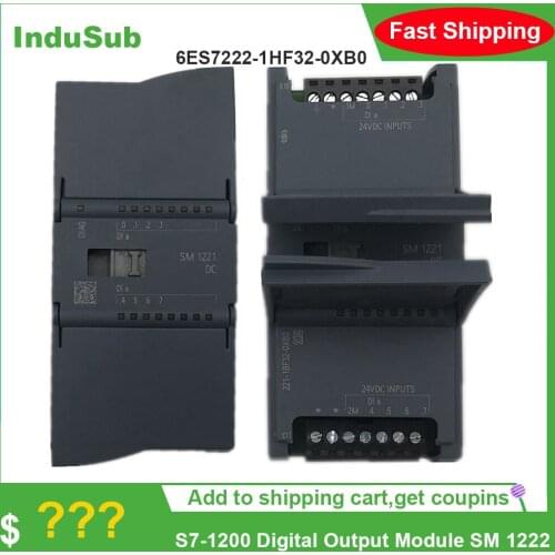 New Original 6ES7222-1HF32-0XB0 PLC For Siemens S7 1200 SM 1222 8 DO Relay 2 Programmable Logic Controller Communication Module