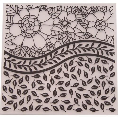 Scrapbook Flowers and Leaves DIY Cutting Dies SCRAPBOOKING PLASTIC EMBOSSING FOLDER For Scrapbooking Photo Album Paper Craft