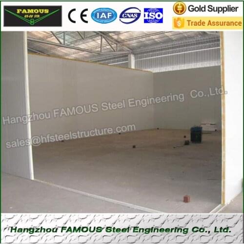 Solar System Box Storage Freezer Cooler And Blast Freezer Cold Room with PU Sandwich Panels Insulated Panel